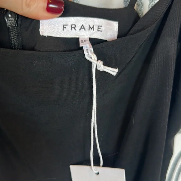 NWT Frame Twisted Front Dress, Size S